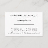 Nostalgisch, oud Visitekaartje (Voorkant)