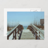 Nostalgisch ouderwets toegangsbereik Pensacola Bea Briefkaart (Voorkant / Achterkant)