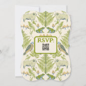 Nostalgisch platteland in Fris Groen en Geel Kaart (Achterkant)