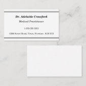 Nostalgisch, Professioneel Visitekaartje in de gez (Voorkant / Achterkant)