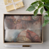 Nostalgisch Santa 2 Decoupage Papier (Geschenk)