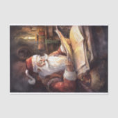 Nostalgisch Santa 3 Decoupage Papier (Voorkant)