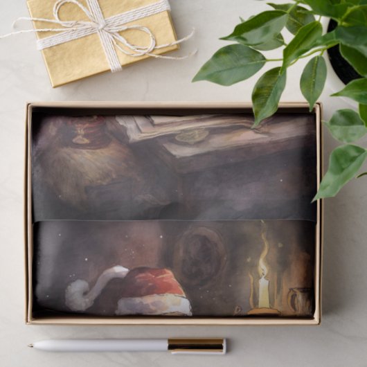 Nostalgisch Santa 3 Decoupage Papier (Geschenk)