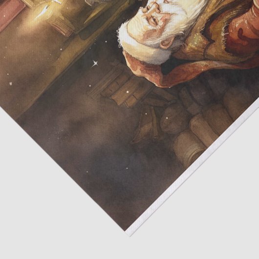 Nostalgisch Santa 5 Decoupage Papier (Detail)