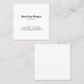 Nostalgisch Stijlvol Klassiek Ontwerp Oude Engelse Vierkante Visitekaartje (Voorkant / Achterkant)