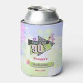 Nostalgisch Terug naar de jaren 90 Retro Verjaarda Blikjeskoeler (Blikje Voorkant)