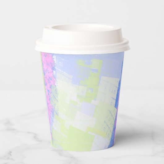 Nostalgisch Terug naar de jaren 90 Retro Verjaarda Papieren Bekers (Achterkant)