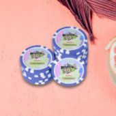 Nostalgisch Terug naar de jaren 90 Retro Verjaarda Poker Chips