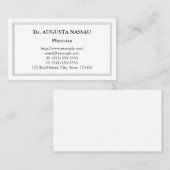 Nostalgisch, Traditioneel, en  Visitekaartje (Voorkant / Achterkant)