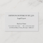 Nostalgisch, traditioneel Visitekaartje (Voorkant)