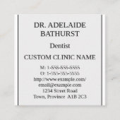 Nostalgisch, traditioneel Visitekaartje (Voorkant)