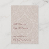 Nostalgisch visitekaartje Herdenking Victoriaans m (Achterkant)