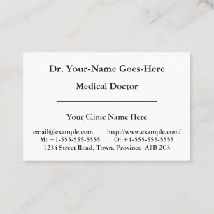 Nostalgisch Visitekaartje van de Specialist voor d