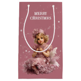 Nostalgisch Vrolijk kerstfeest in vorst en bleek r Klein Cadeauzakje