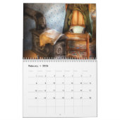 Nostalgische agenda kalender (Feb 2026)