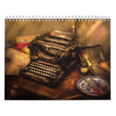 Nostalgische agenda kalender (Hoes)