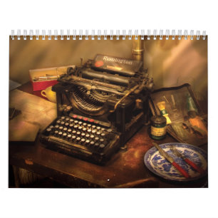 Nostalgische agenda kalender