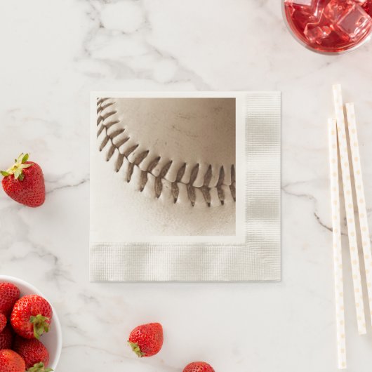 Nostalgische Baseball Stitches Servet (Insitu)