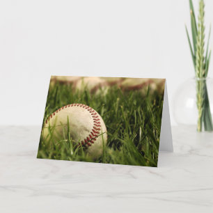 Nostalgische Baseballen Kaart