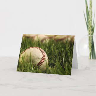 Nostalgische Baseballen Kaart