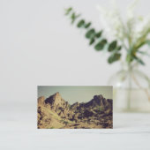 Nostalgische bergen Funeral en Memorial Card Hz Visitekaartje (Staand voorkant)