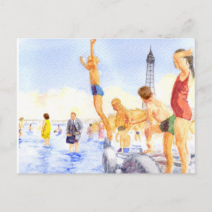 Nostalgische Blackpool Briefkaart