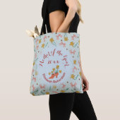 Nostalgische bloeiende Buttercups Tote Bag (Dichtbij)