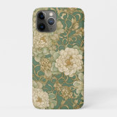 Nostalgische bloemen in  tinten Case-Mate iPhone case (Achterkant)