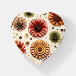 Nostalgische bloesems Paperweight