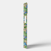 Nostalgische Blue Morning Glory Hoesje-Mate iPad C Case-Mate iPhone Case (Achterkant / Rechts)