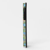 Nostalgische Blue Morning Glory iPhone 5/5s Hoesje (Achterkant/links)