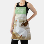 Nostalgische Boerderij ganzen gepersonaliseerd gro Schort (Insitu)