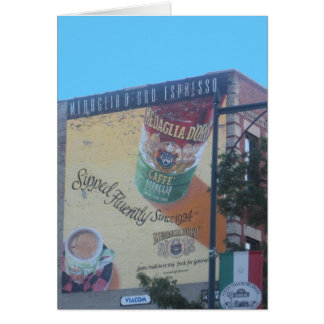 Nostalgische buurtscène in "Little Italy"