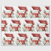 Nostalgische cadeauverpakking Romantische envelop Cadeaupapier (Vlak)
