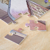 Nostalgische  Camper Travel Kitchen Legpuzzel (Zijkant)