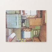 Nostalgische  Camper Travel Kitchen Legpuzzel (Horizontaal)