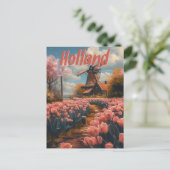 Nostalgische charme:  Holland Briefkaart (Staand voorkant)