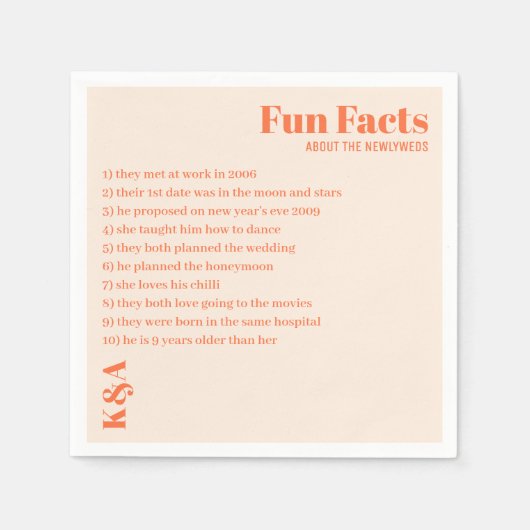 Nostalgische charme retro bruiloft servet (Voorkant)