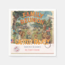 Nostalgische Familiereünie Vintage Amerikaans Gevo
