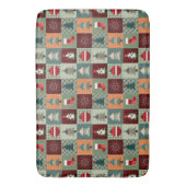 Nostalgische  feestdag badmat (Voorkant Verticaal)