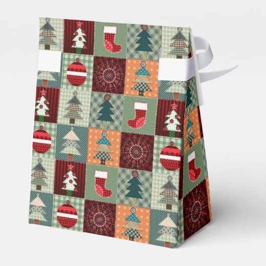 Nostalgische feestdag bedankdoosjes (Achterkant)