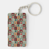 Nostalgische  feestdag sleutelhanger (achterkant)