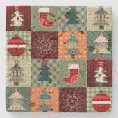 Nostalgische feestdag stenen onderzetter (Voorkant)