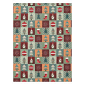 Nostalgische  feestdag tafelkleed (Voorkant)