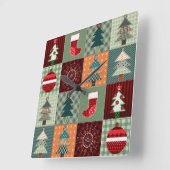 Nostalgische  feestdag vierkante klok (Hoek)