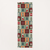 Nostalgische  feestdag yogamat (Voorkant)