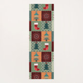 Nostalgische  feestdag yogamat (Achterkant)