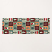 Nostalgische  feestdag yogamat (Voorkant (horizontaal))