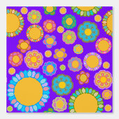 nostalgische flora behang (Voorkant)