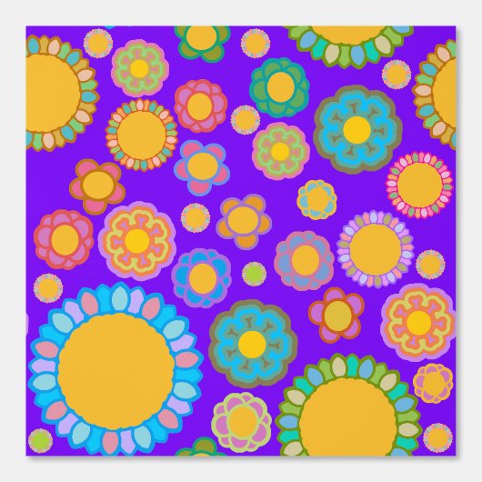 nostalgische flora behang (Voorkant)